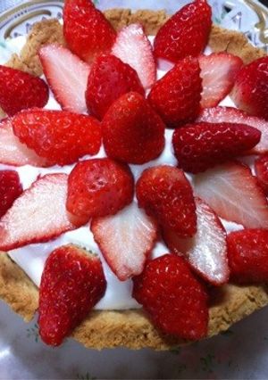 ☆イチゴタルト☆タルト型なくても大丈夫-レシピのメイン写真