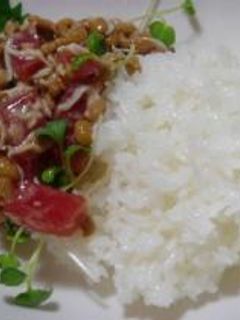 しらすマグロ納豆丼♪-レシピのメイン写真