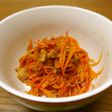 一人一本☆焦がし醤油人参しりしり