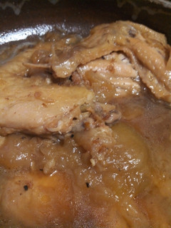 手羽先と玉ねぎ玉子煮-レシピのメイン写真