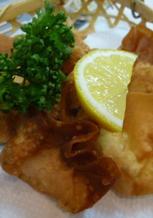 鶏ミンチＤＥわんたん＾＾あげ～-レシピのメイン写真