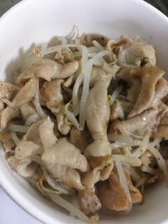 柔らか塩ホルモン(もつ)炒め-レシピのメイン写真