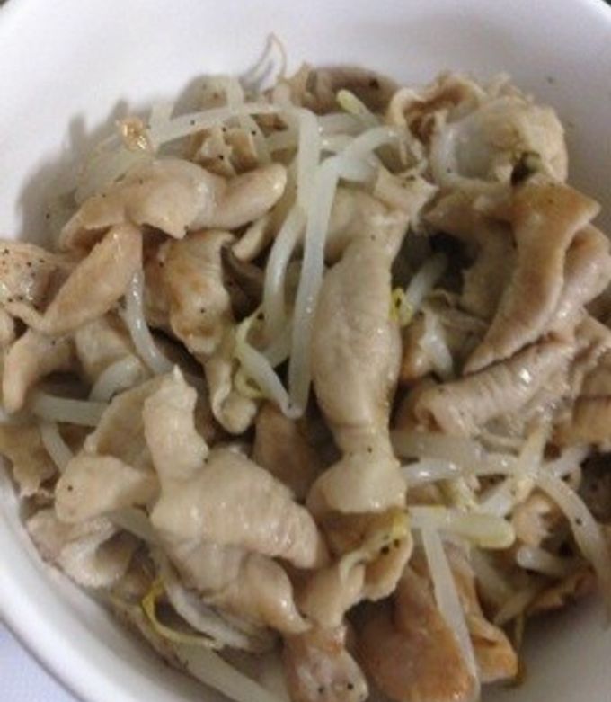 柔らか塩ホルモン（もつ）炒め-レシピのメイン写真