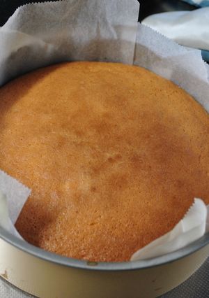 黄金レシピ　スポンジケーキ-レシピのメイン写真