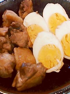 優しいお味♡鶏肉とゆで卵の甘辛煮-レシピのメイン写真