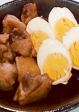 優しいお味♡鶏肉とゆで卵の甘辛煮-レシピのメイン写真