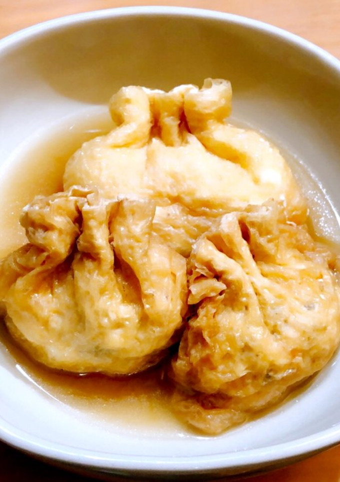 油揚げの袋煮-レシピのメイン写真