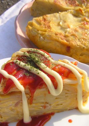 簡単★スパニッシュ風オムレツ-レシピのメイン写真