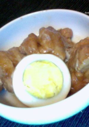 鶏ももとゆで卵の甘酢煮-レシピのメイン写真