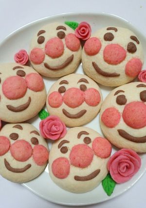 ☆簡単アンパンマンクッキー☆-レシピのメイン写真