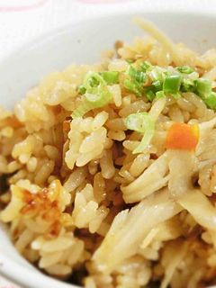 【捨てないで!】豚角煮の煮汁で炊込みご飯-レシピのメイン写真