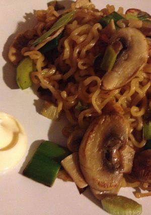 辛ラーメン焼きそば-レシピのメイン写真