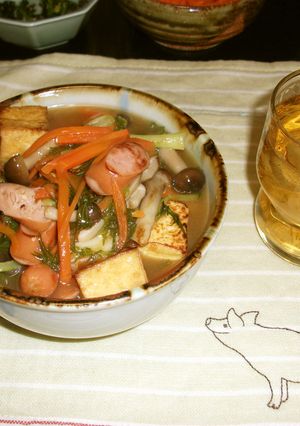 体ポカポカあったか具沢山うどん-レシピのメイン写真