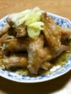 手羽中の甘酢あんかけ(鸡翅中甜醋勾芡)-レシピのメイン写真