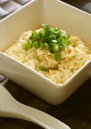 【男前レシピ】簡単！ニンニク炒り豆腐-レシピのメイン写真