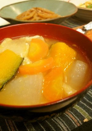 ＊根菜入り・具沢山＊味噌汁-レシピのメイン写真