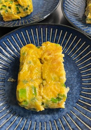 ネギ入り卵焼き-レシピのメイン写真