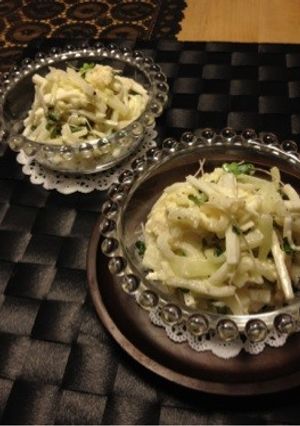 根菜とホタテのサラダ-レシピのメイン写真