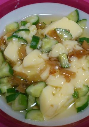 玉子豆腐和え-レシピのメイン写真