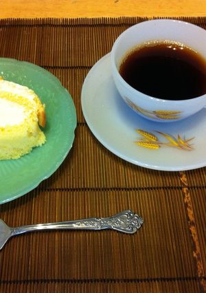 オレンジ＆レモンピールのロールケーキ-レシピのメイン写真