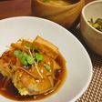 豆腐つくねのれんこんはさみ揚げ
