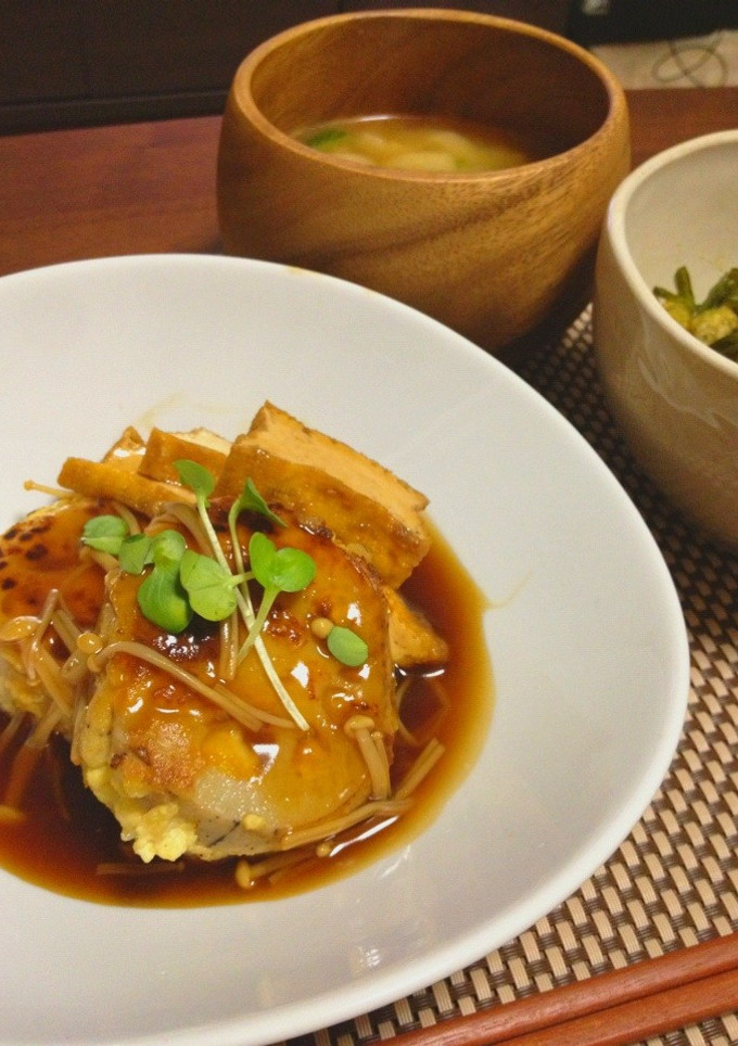 豆腐つくねのれんこんはさみ揚げ-レシピのメイン写真