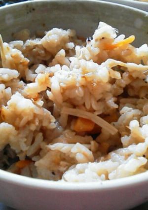 ヘルシー炊き込み御飯-レシピのメイン写真