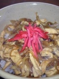 鶏の生姜焼き丼-レシピのメイン写真
