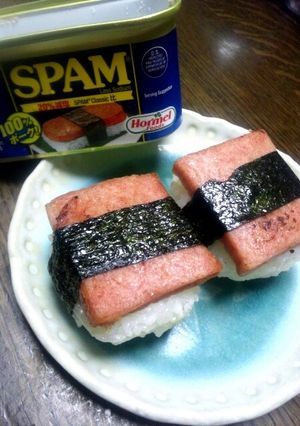 チーズ入り★照り焼きスパムおにぎり-レシピのメイン写真