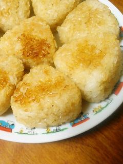 残りごはんで焼おにぎり。-レシピのメイン写真