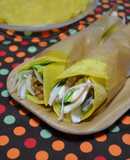 捏ねずに簡単♪米粉カレー☆トルティーヤ
