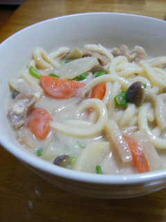 かす汁うどん-レシピのメイン写真