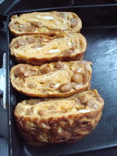 栄養満点☆納豆入り卵焼き☆-レシピのメイン写真