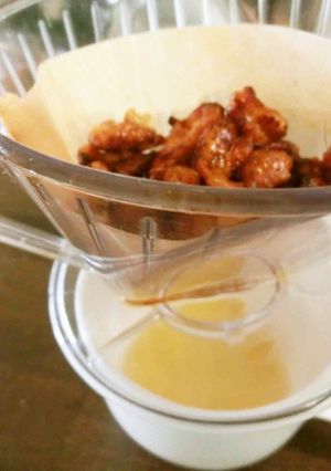 【胸肉にひっついてる鶏皮で】便利な鶏油-レシピのメイン写真
