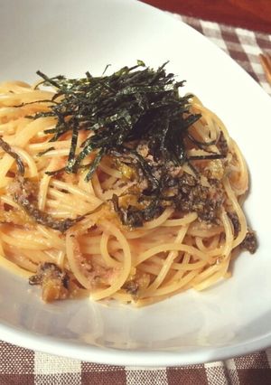 高菜明太子パスタ-レシピのメイン写真