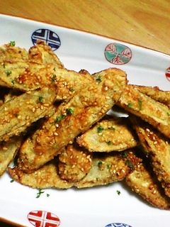 ごぼうの胡麻から揚げ-レシピのメイン写真