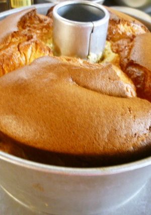 失敗しない、はちみつレモンシフォンケーキ-レシピのメイン写真