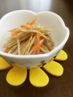 きんぴらごぼう-レシピのメイン写真