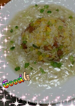 キラキラ*☆∴淡雪あんかけチャーハン♡-レシピのメイン写真