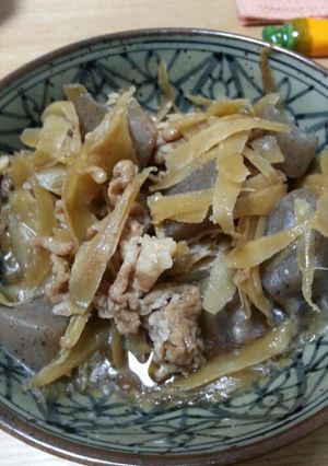 豚こんにゃく-レシピのメイン写真