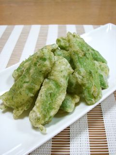 スナップエンドウの磯辺揚げ☆-レシピのメイン写真
