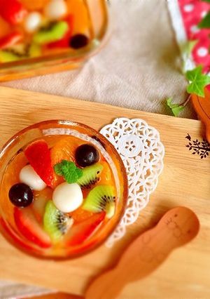 ☆フルーツ白玉♪( ´▽｀)-レシピのメイン写真