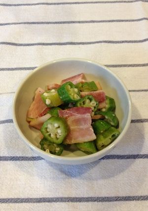 オクラ炒め-レシピのメイン写真