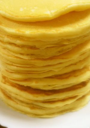 口どけなめらか♪ふわしゅわパンケーキ-レシピのメイン写真