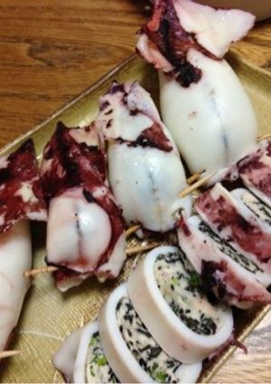 イカの詰物『3週間ダイエット』-レシピのメイン写真