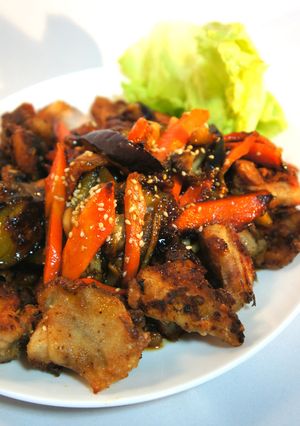 10分！鶏竜田野菜あんかけ-レシピのメイン写真