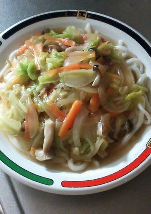 簡単☆野菜あんかけうどん-レシピのメイン写真