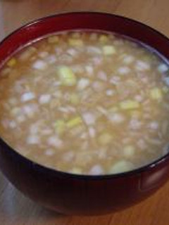 納豆味噌汁-レシピのメイン写真