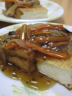 あんかけ厚揚げ(手抜き)-レシピのメイン写真