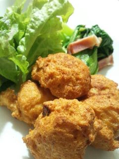 簡単混ぜるだけ!フワフワからあげくん風-レシピのメイン写真